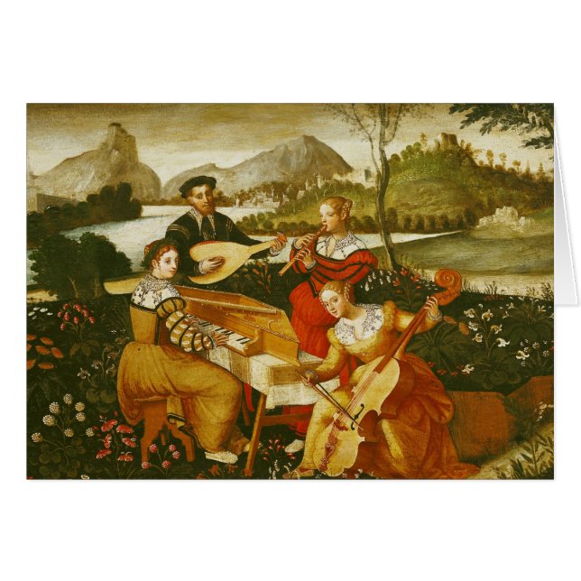 El concierto al aire libre (Anverso (Horizontal))