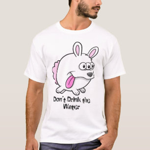 El conejito loco del mutante "no bebe camisa del