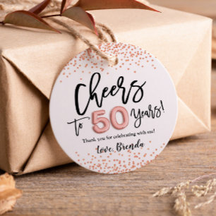 El Confetti RoseGold vitorea a 50 años de etiqueta