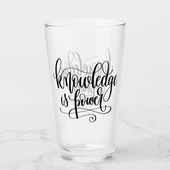 El conocimiento es poder (Anverso)