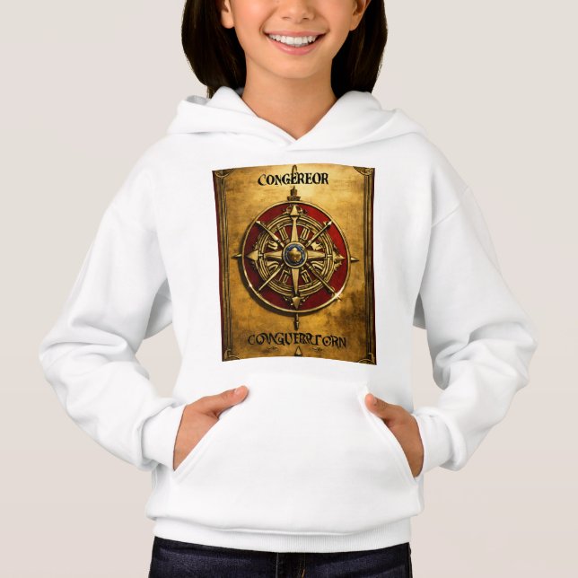 " El Conquistador " Hoodie Diseñado (Anverso)
