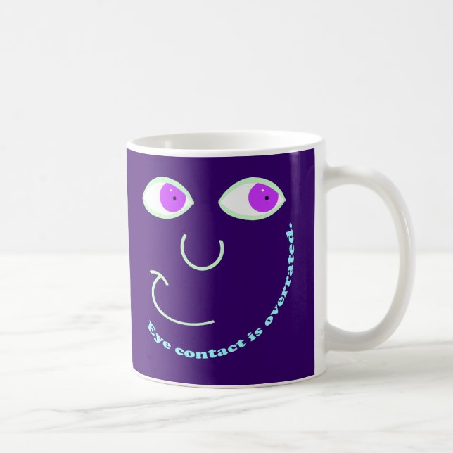 El contacto visual es tazas sobrestimadas (Derecha)