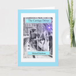 El controlador de transporte, tarjeta de felicitac