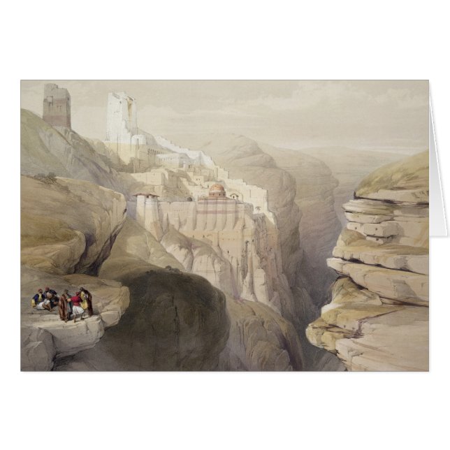 El convento de St. Saba, el 4 de abril de 1839, (Anverso (Horizontal))