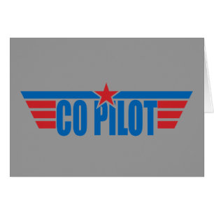 El copiloto se va volando la insignia - aviación