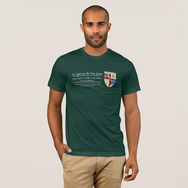 EL Corazón Camiseta (Anverso completo)