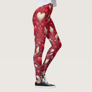 El corazón caprichoso y deja leggings