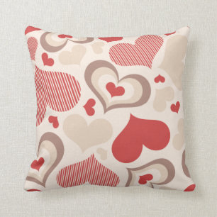 El corazón forma la almohada de Mojo del american