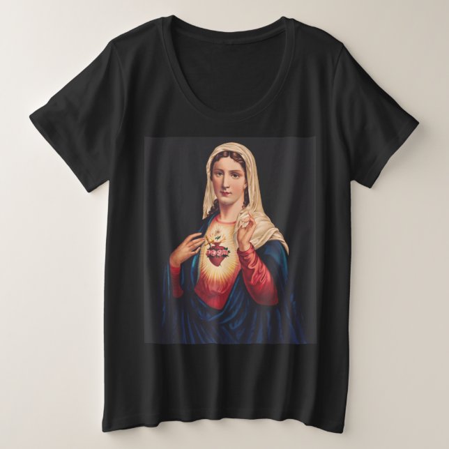 El corazón inmaculado de María (Anverso del diseño)