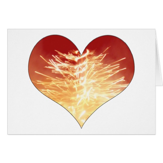 el corazón se incendia (Anverso (Horizontal))