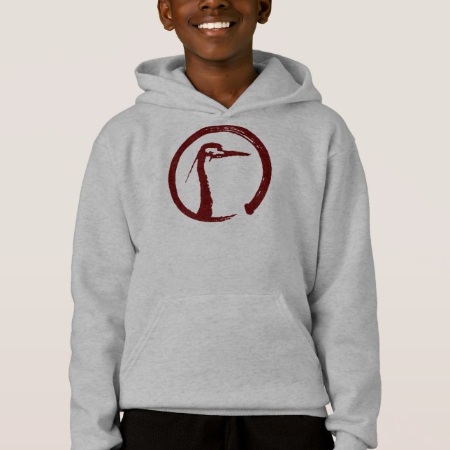 El corcho Budokai embroma sudadera con capucha (Anverso)