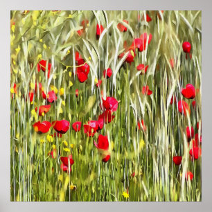 El Corn Rojo copia el arte realista