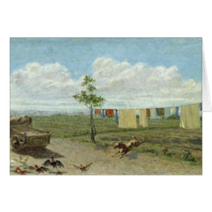 El corral (aceite en lona)