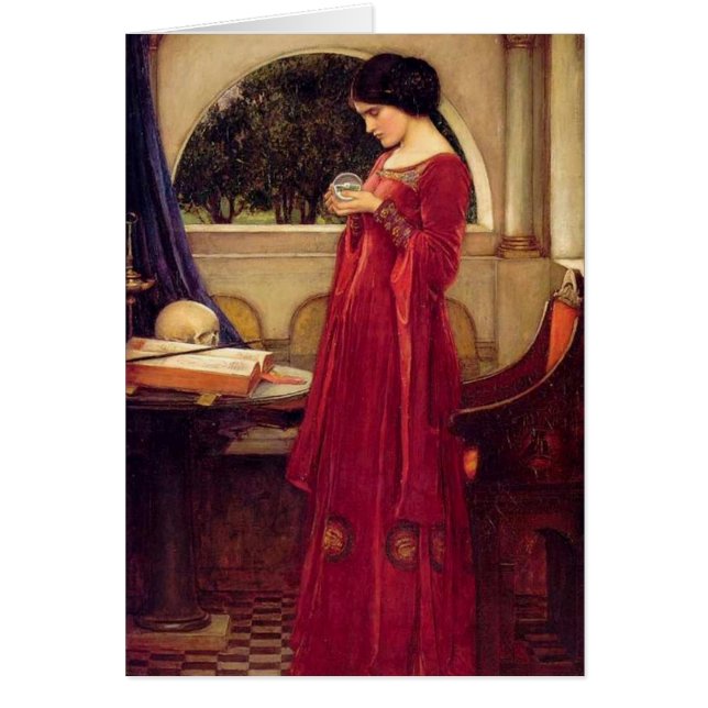 El cráneo de la bola de cristal (Frente)