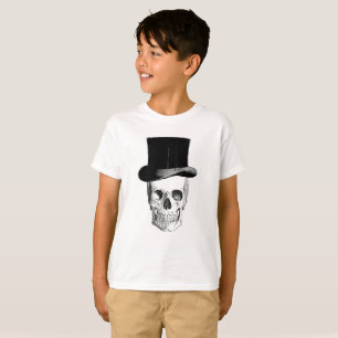 El cráneo fresco Halloween embroma la camiseta