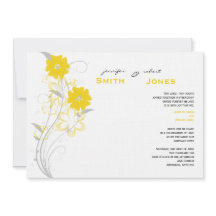 El creciente romance en la invitación a la boda am