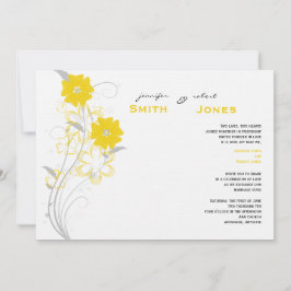 El creciente romance en la invitación a la boda am