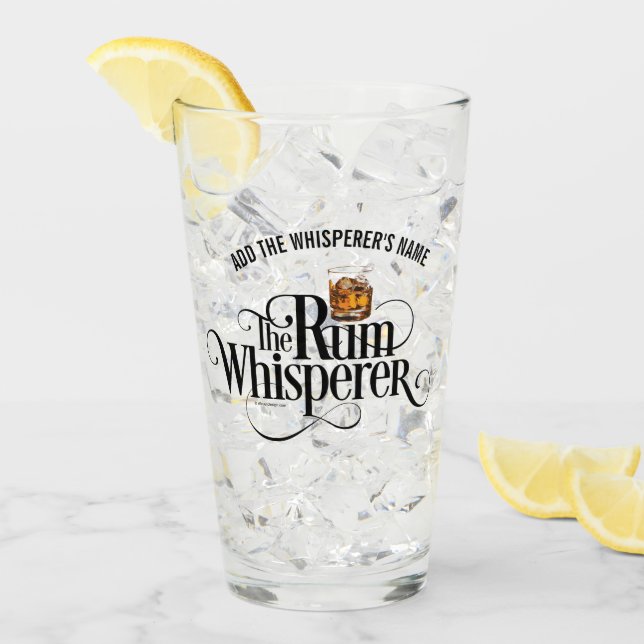 El cristal de Rum Whisperer (Anverso (hielo))