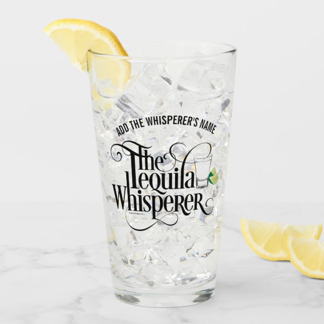 El cristal de Tequila Whisperer (Anverso (hielo))