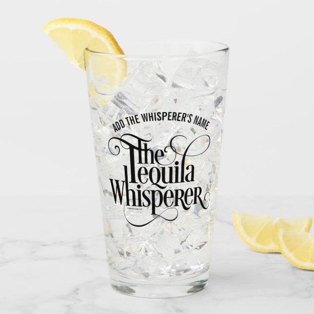 El cristal de Tequila Whisperer (Anverso (hielo))
