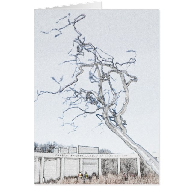 El cristal tiende un puente sobre el museo del (Frente)