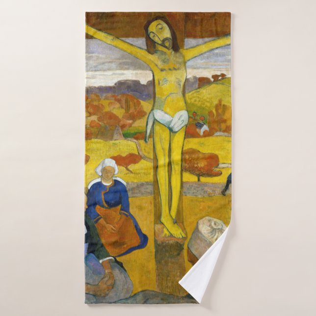 El Cristo Amarillo, Gauguin (Toalla de baño)