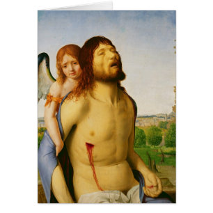 El Cristo muerto apoyado por un ángel, c.1475/78