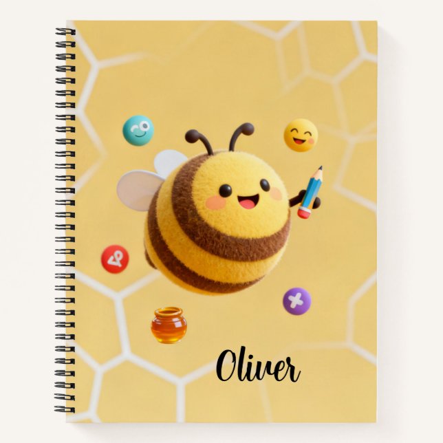 El Cuaderno Abeja Ocupada  (Anverso)