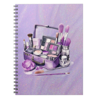 El cuaderno de belleza glam chic para artistas de 