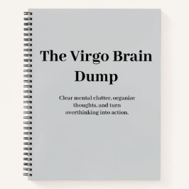 El cuaderno de descarga cerebral de Virgo