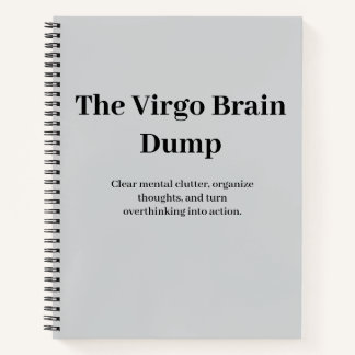 El cuaderno de descarga cerebral de Virgo