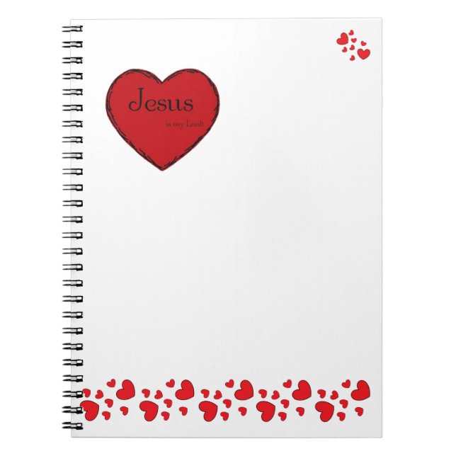 ¡El cuaderno de espiral clásico Jesús es mi Señor! (Frente)