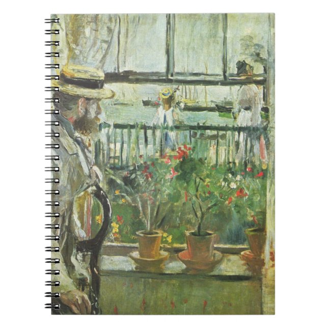 El cuaderno de "Eugene Manet" de Monisot (Frente)