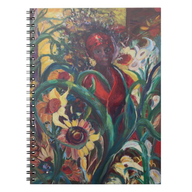 El cuaderno de la mujer del girasol (Frente)