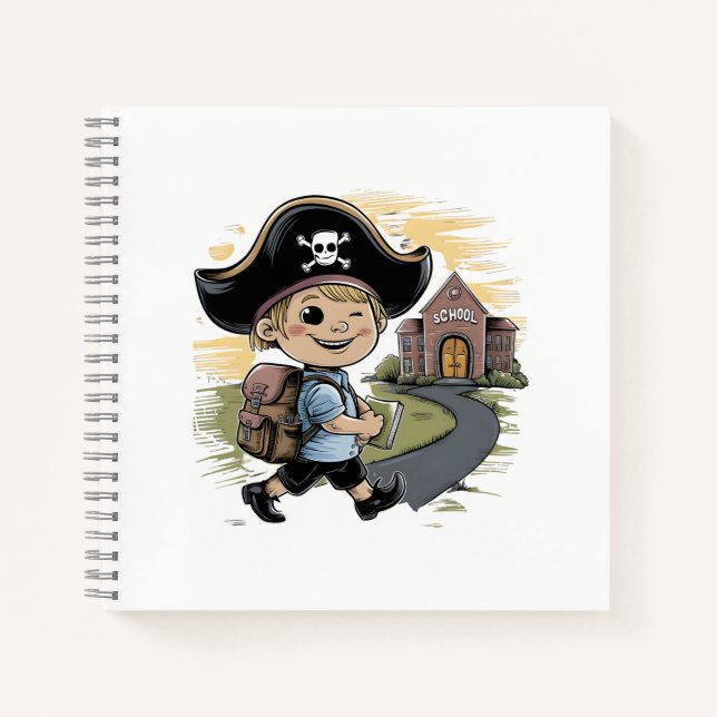 el cuaderno de piratas (Anverso)