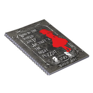 ¿El cuaderno del Alicia-En-País de las maravilla