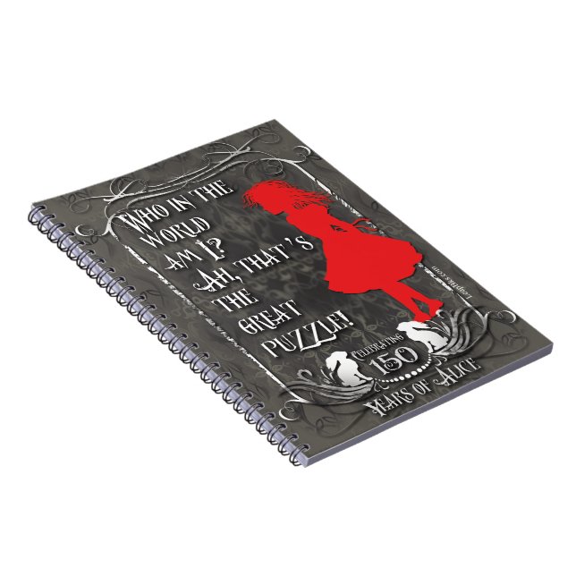 ¿El cuaderno del Alicia-En-País de las maravillas (Lado Derecho)