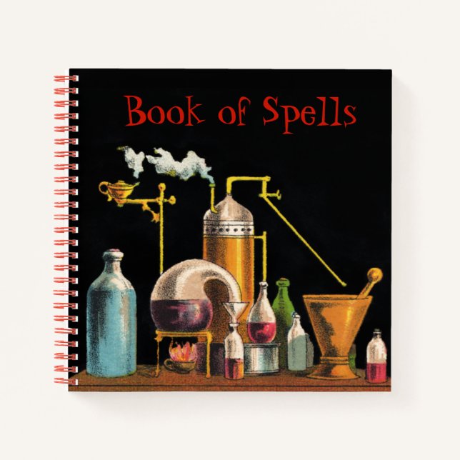 El cuaderno del científico loco alquimista (Anverso)