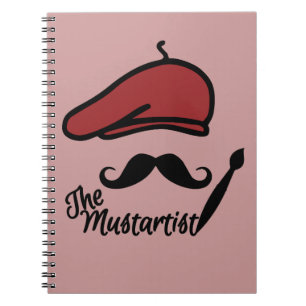 El cuaderno del personalizado de Mustartist