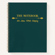 El Cuaderno | Diario Minimalista Esmeralda Dorado