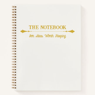 El Cuaderno | Diario Minimalista Marfil Dorado