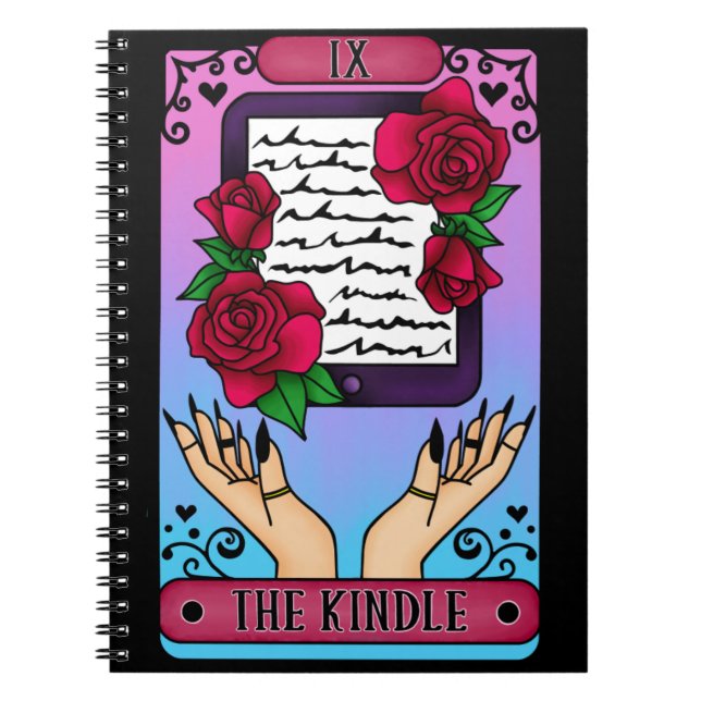 El cuaderno Tarot de Kindle Reader (Frente)