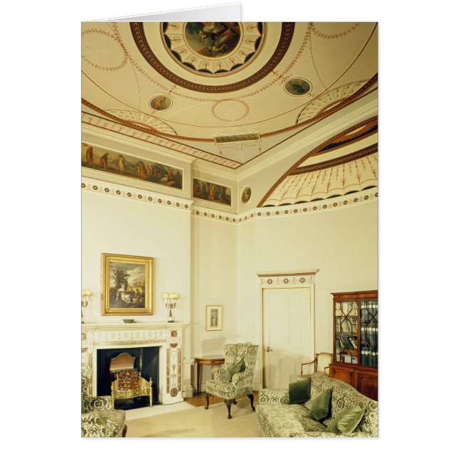 El cuarto de Etruscan diseñado por Robert Adam (Frente)