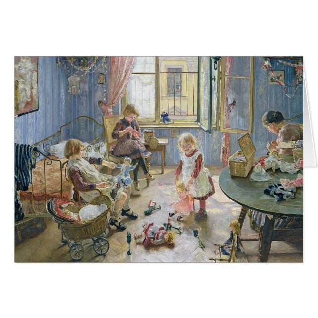 El cuarto de niños, 1889 (Anverso (Horizontal))