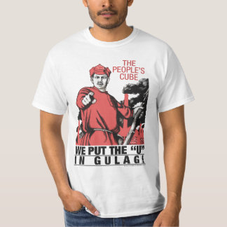 El cubo de la gente - pusimos el U en camiseta del