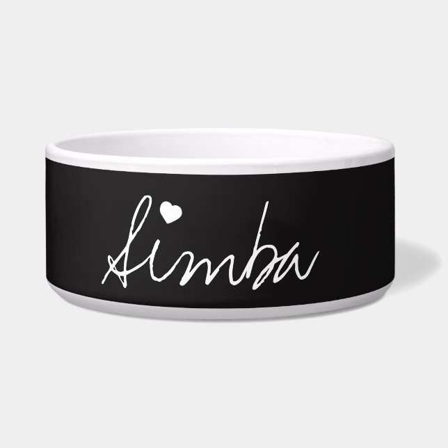 El cuenco del perro de Simba (Frente)