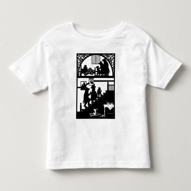 El cuento de hadas clásico. Camisetas para niños p (Anverso)