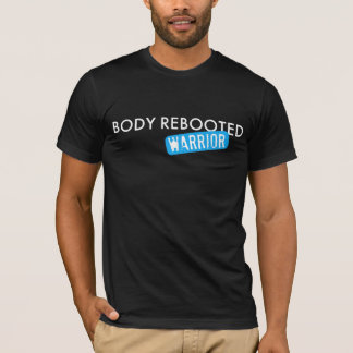El cuerpo reanudó la camiseta de la oscuridad del