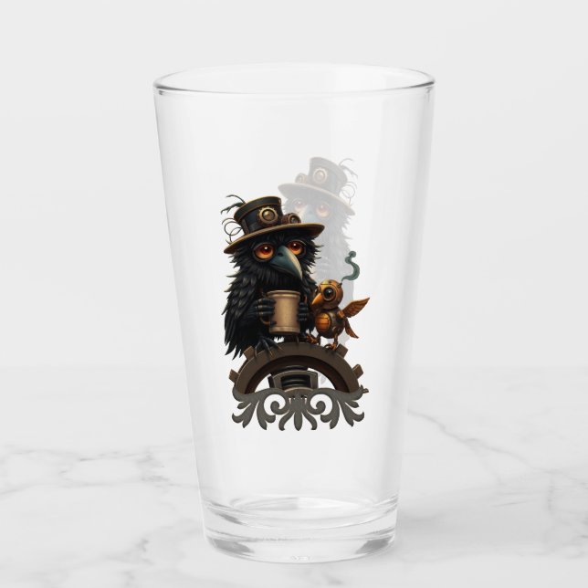 El cuervo impulsado por Café (Anverso)