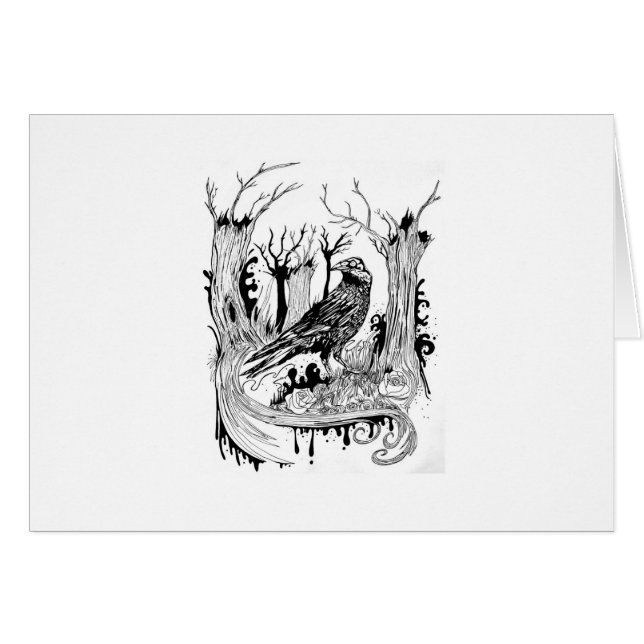 El cuervo negro (Anverso (Horizontal))